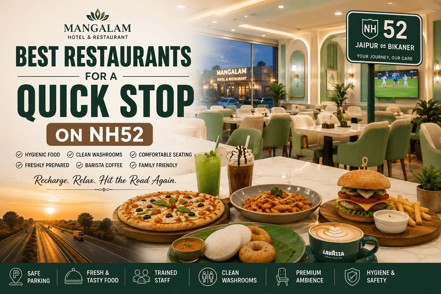 Best Restaurants for a Quick Stop on NH52