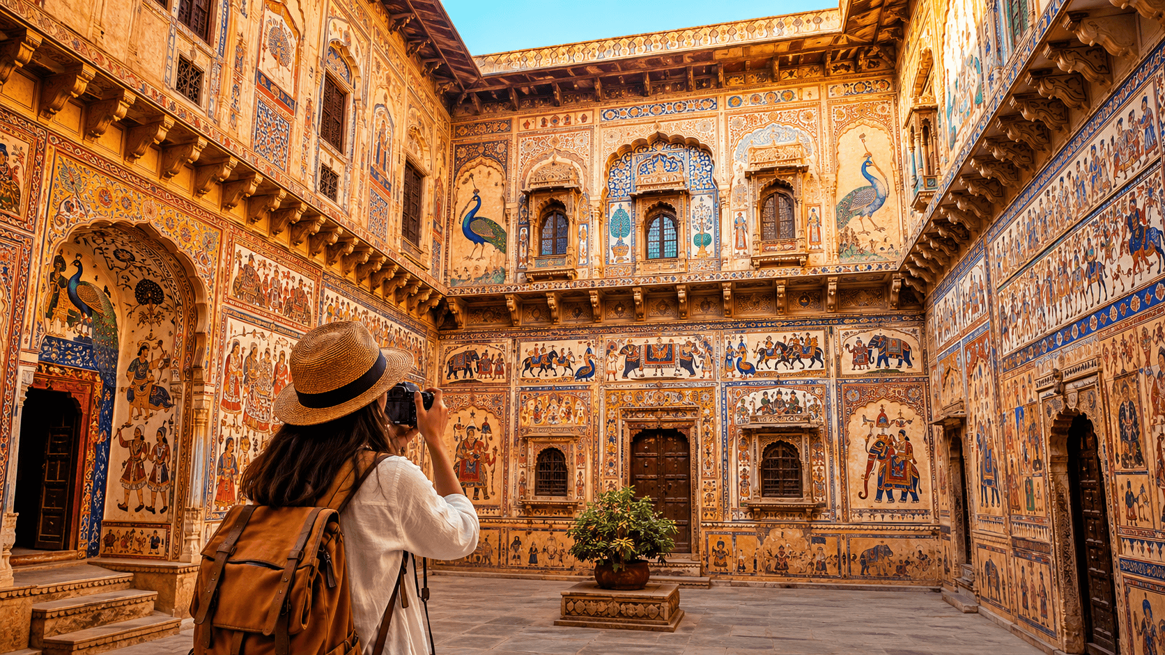 Shekhawati Haveli Itinerary 2026 — The Complete Guide to Laxmangarh, Jhunjhunu, Nawalgarh, Fatehpur & Mandawa